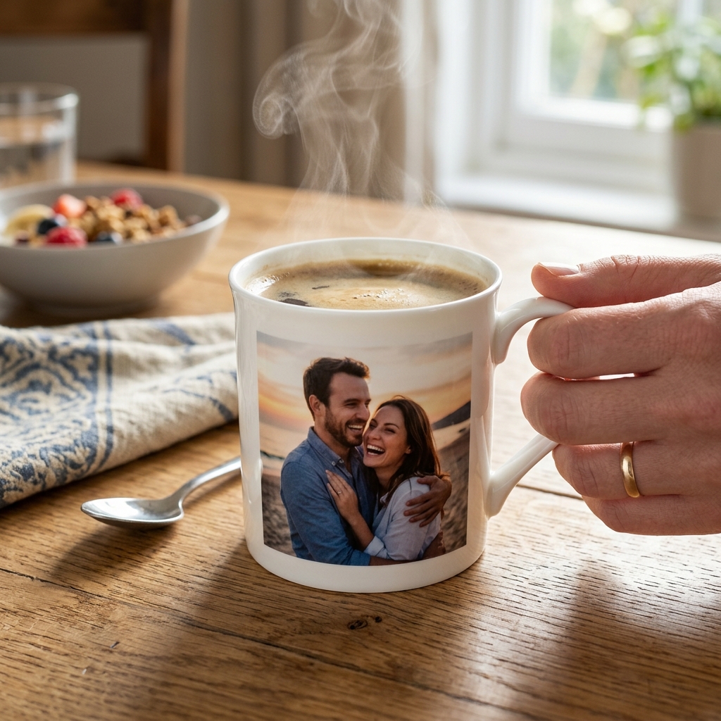 Porcelain Memory Mug